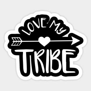 Mom's Group Special Needs Awareness Support Love my Tribe Sticker